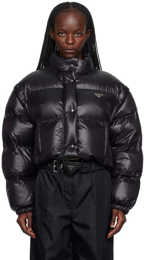 prada color change jacket|Prada re nylon down jacket.